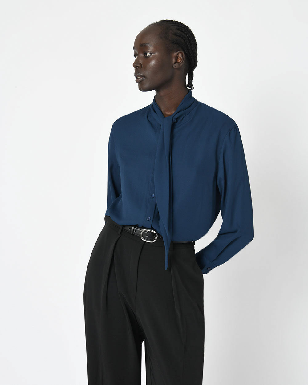 Tessa Tie Neck Shirt