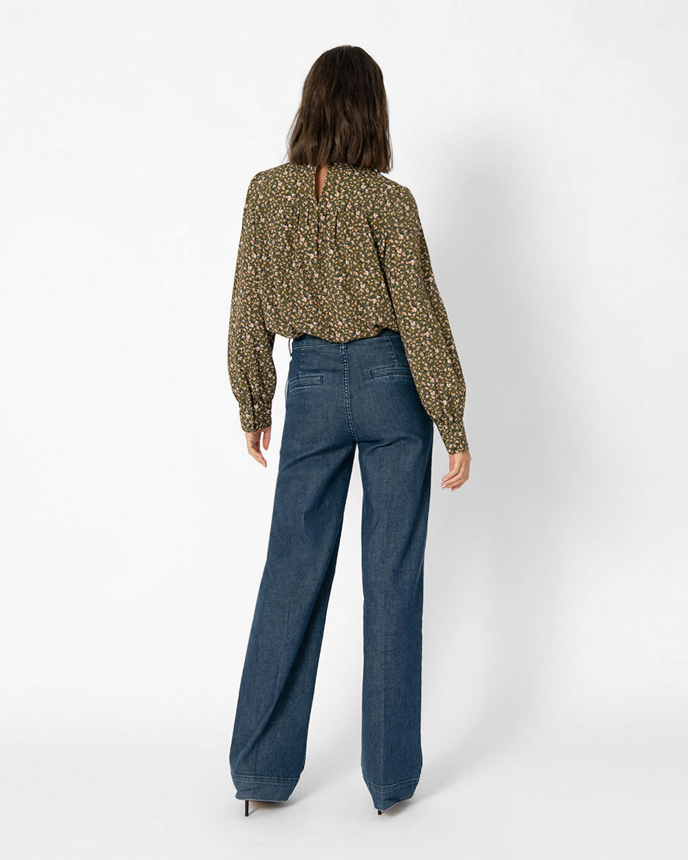 Rhianna Frilled Collar Blouse