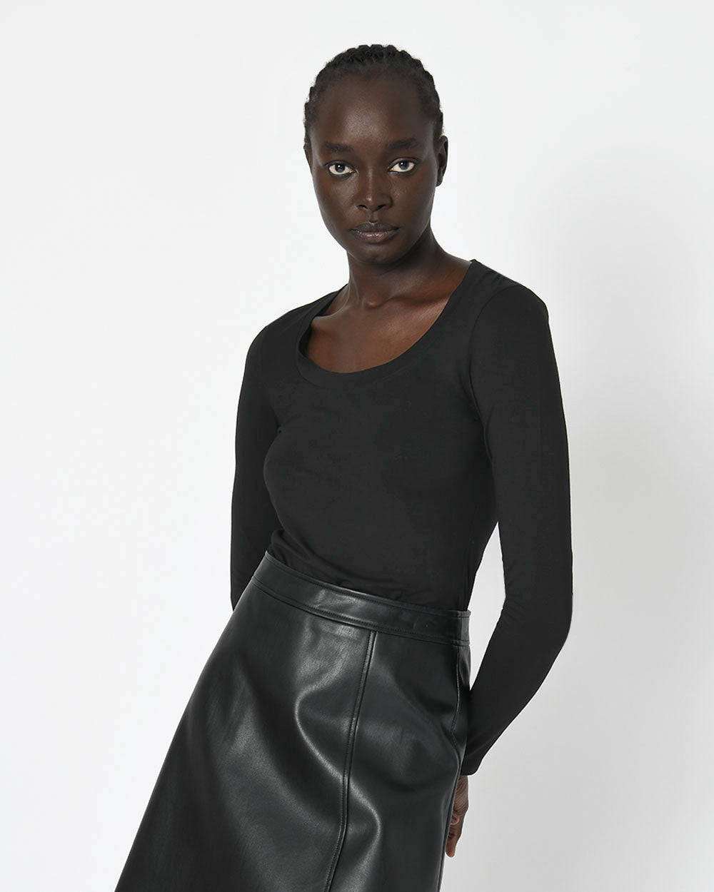 Zoey Scoop Neck Top