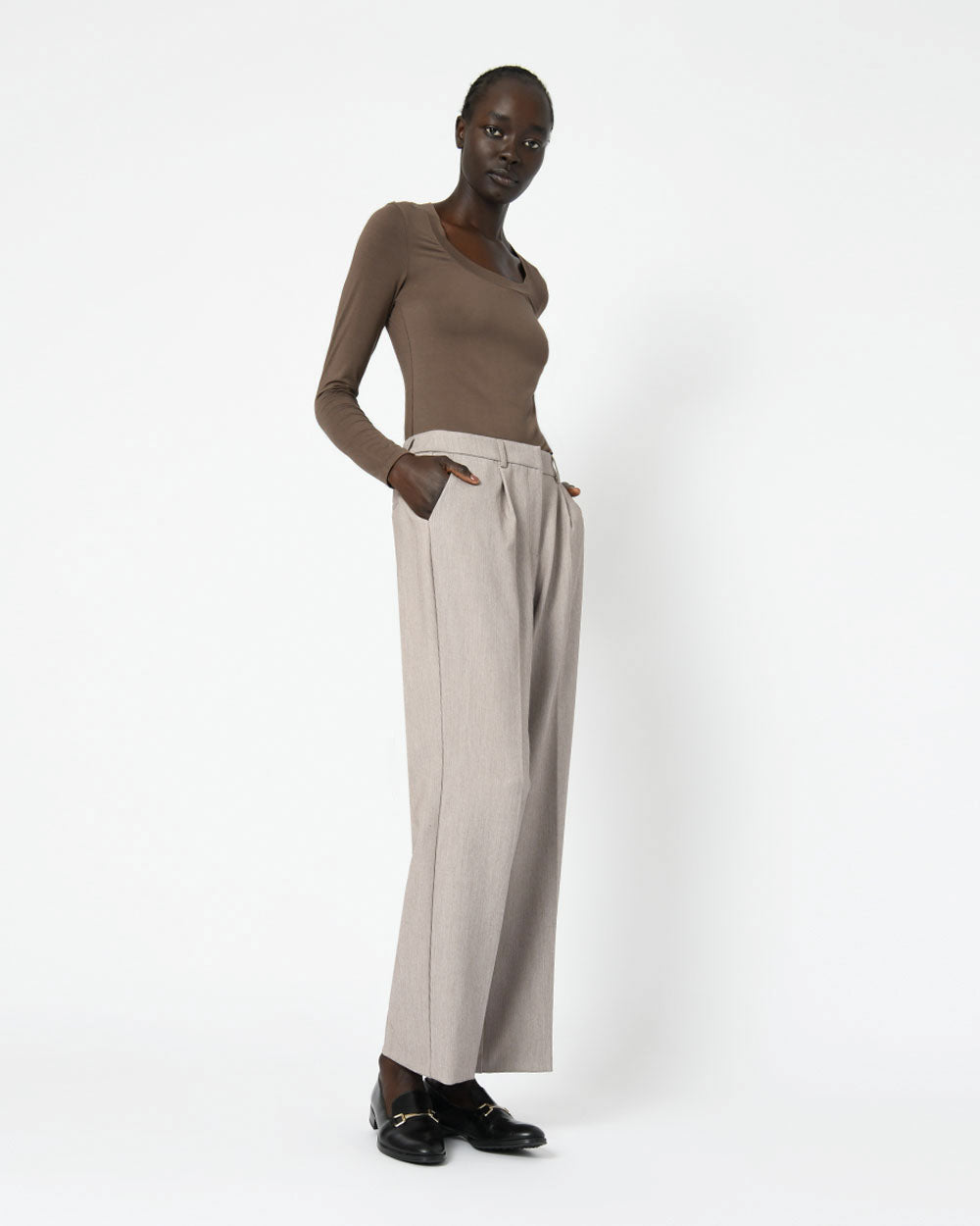 Zoey Scoop Neck Top