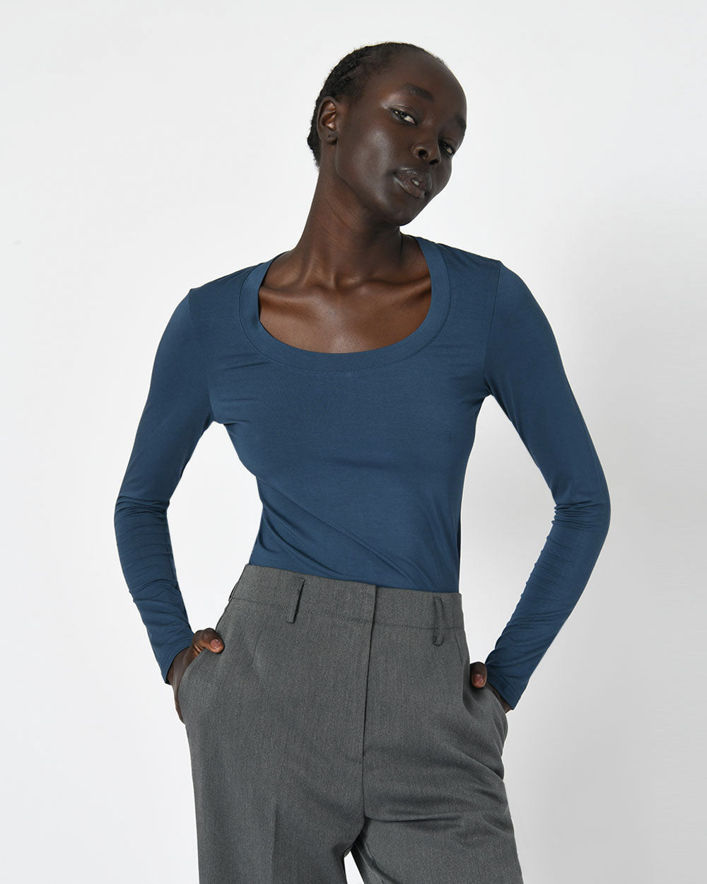 Zoey Scoop Neck Top