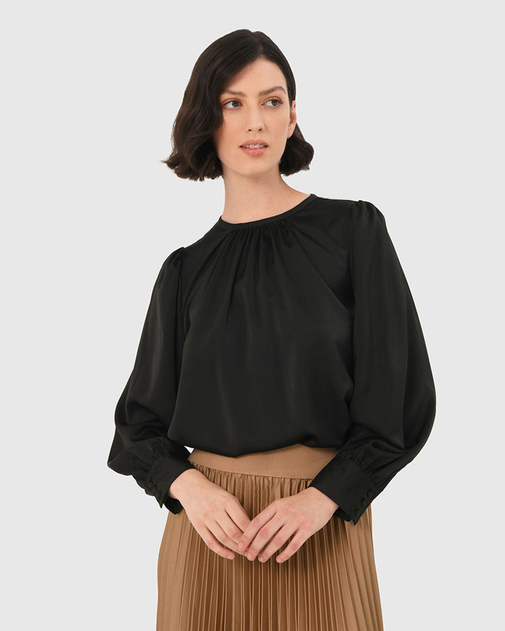 Cameron Satin Blouse