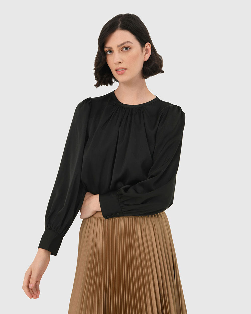 Cameron Satin Blouse