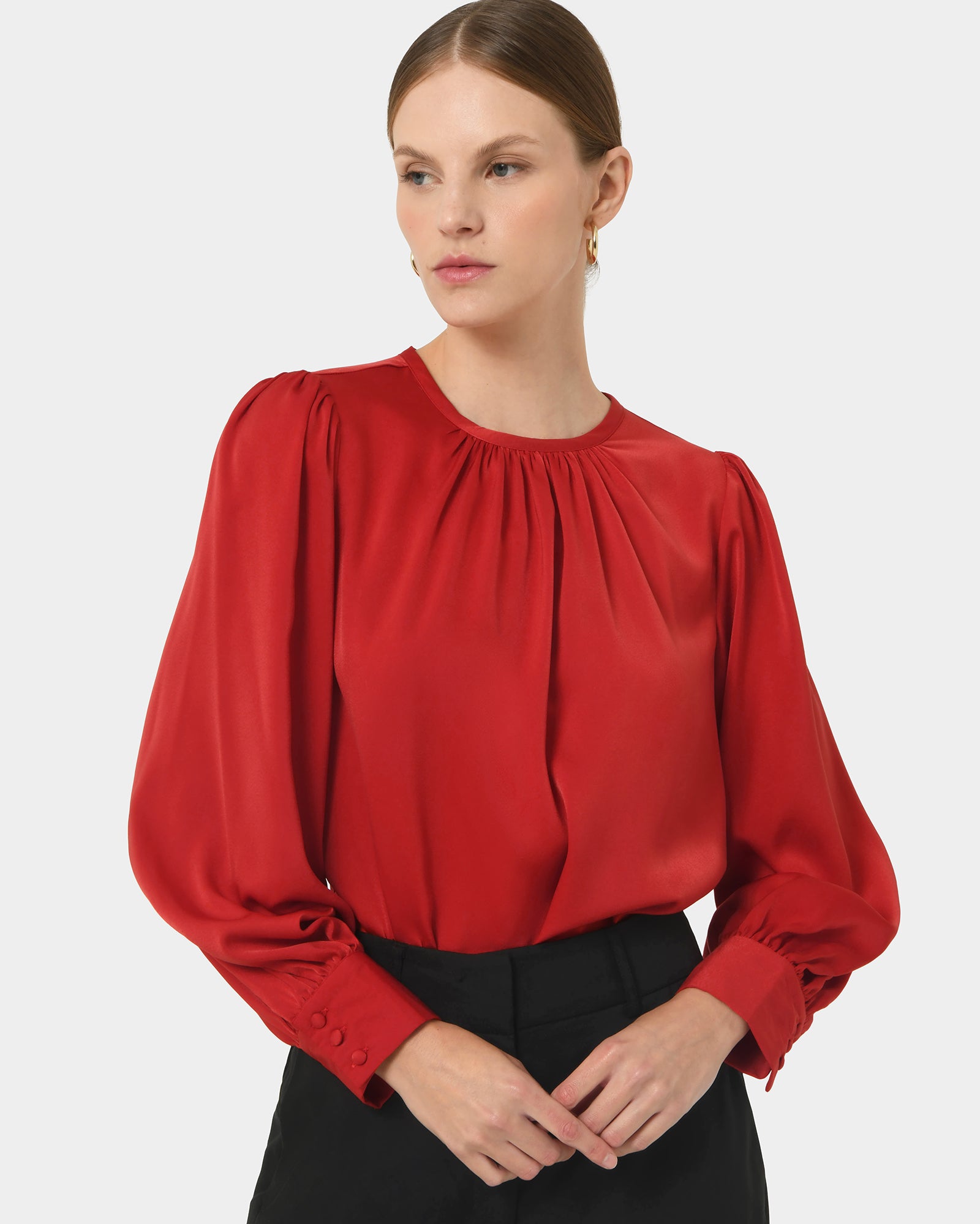 Cameron Satin Blouse
