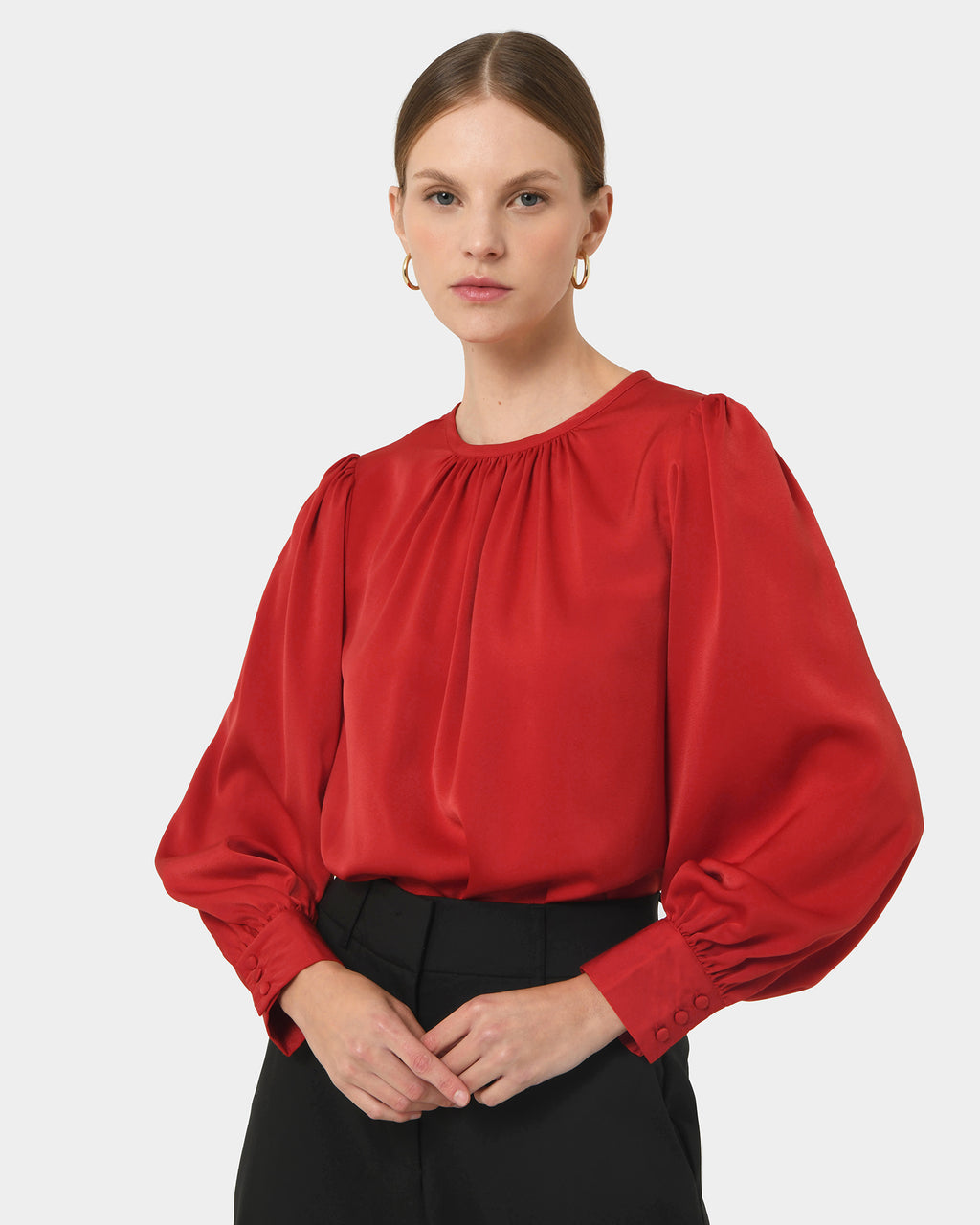 Cameron Satin Blouse