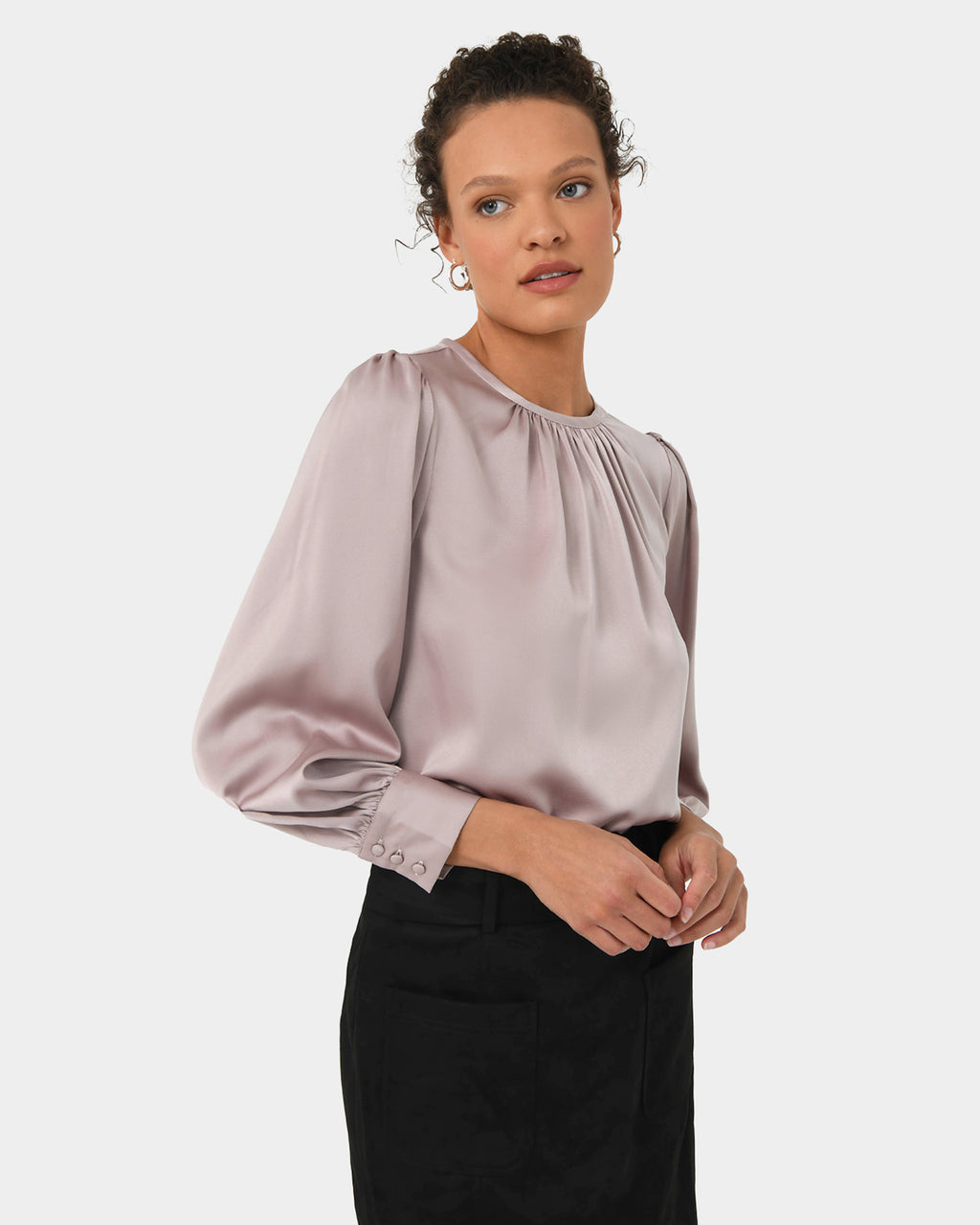 Cameron Satin Blouse
