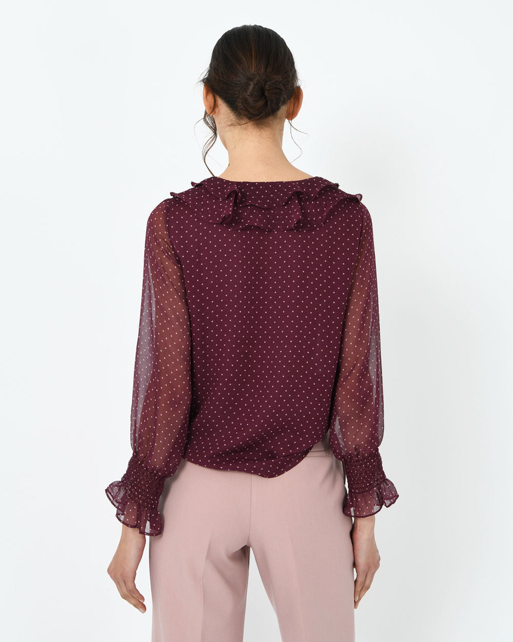 Theodora Ruffle Blouse