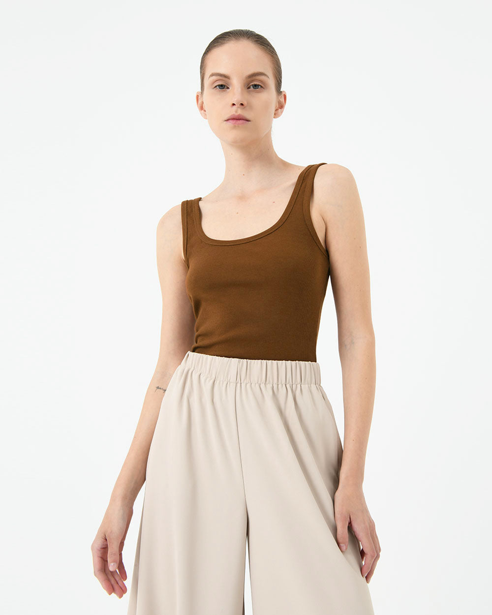 Hilo Fitted Rib Tank Top