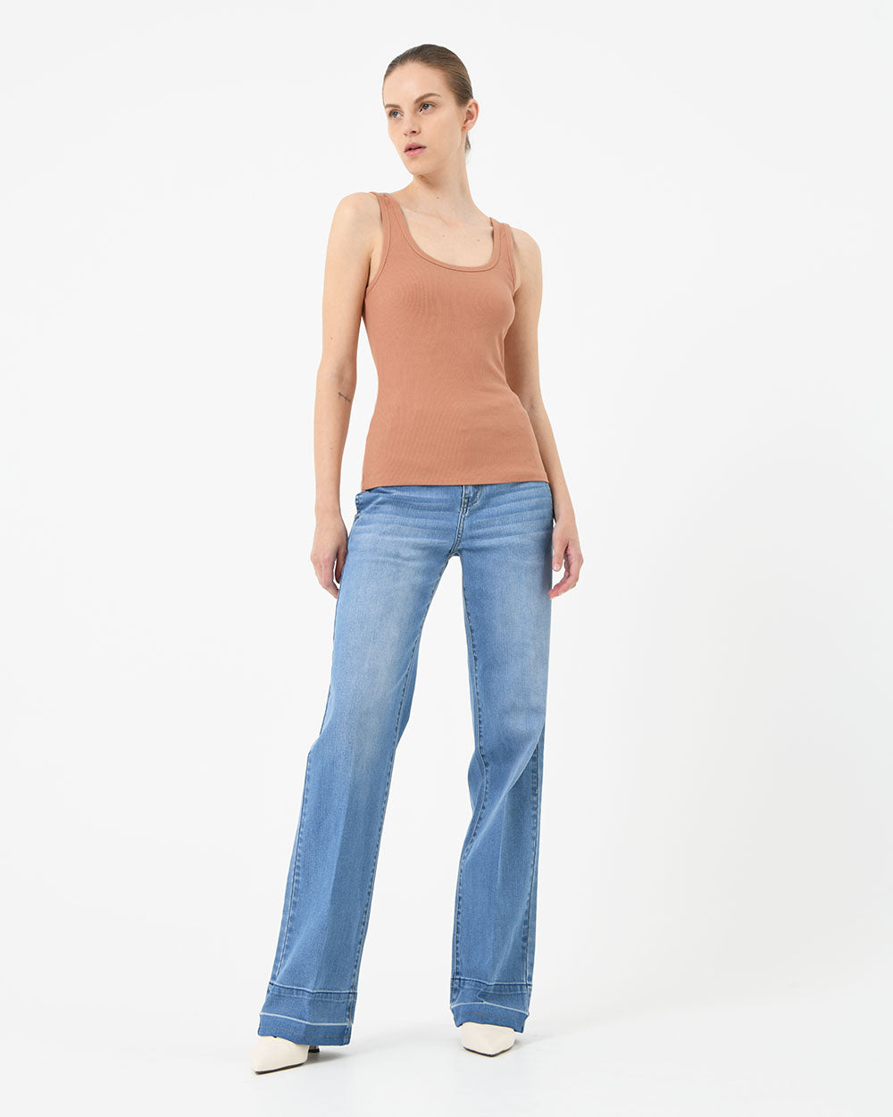 Hilo Fitted Rib Tank Top