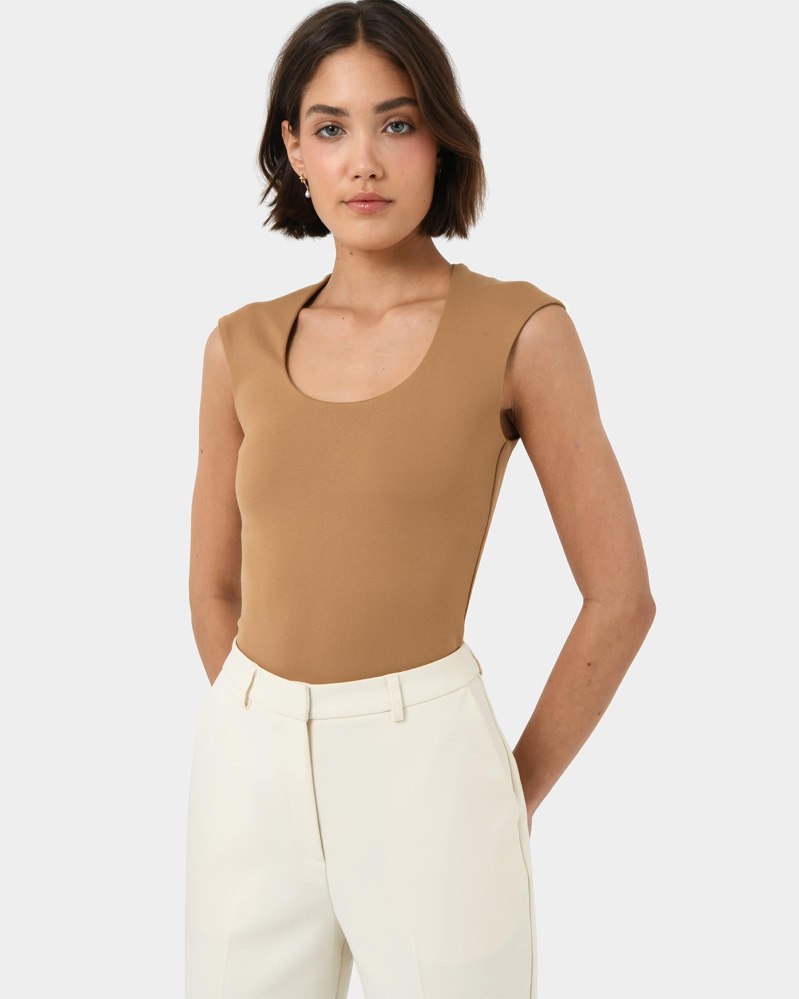Soho Scoop Neck Top