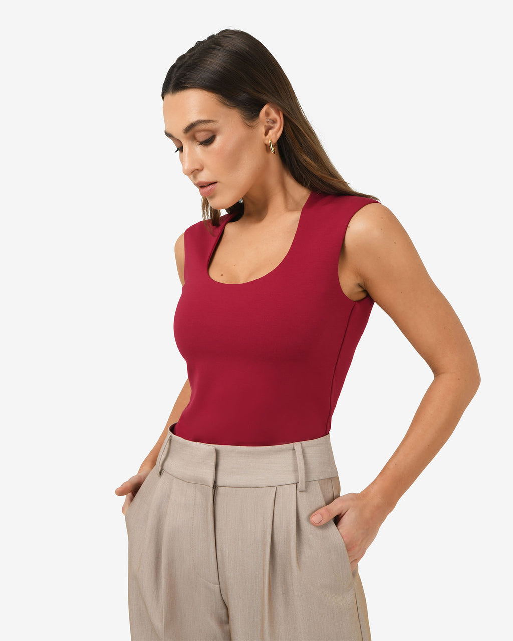 Soho Scoop Neck Top