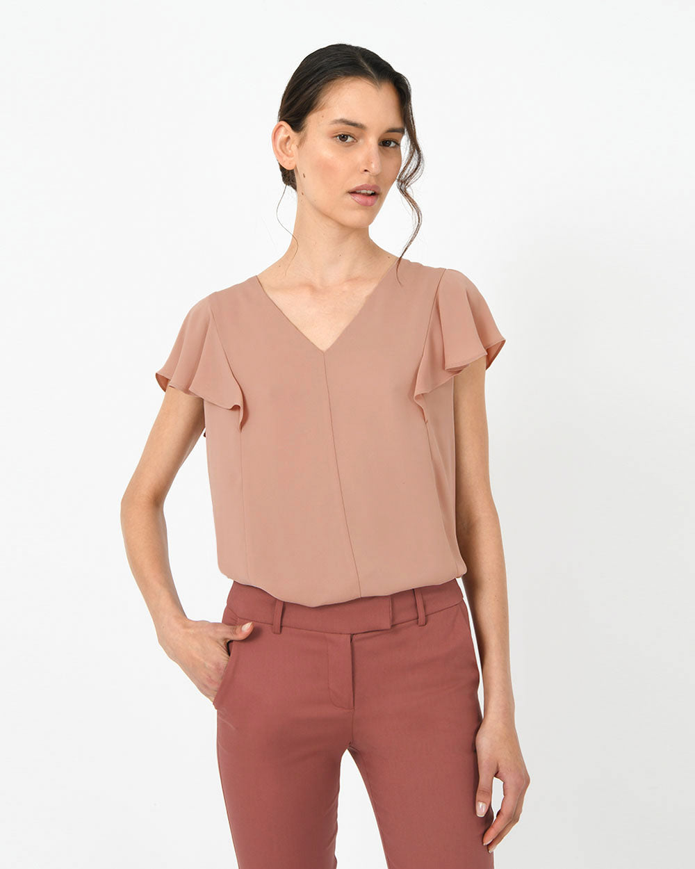 Frankie Flutter Sleeve Top