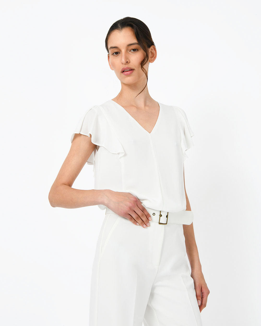 Frankie Flutter Sleeve Top