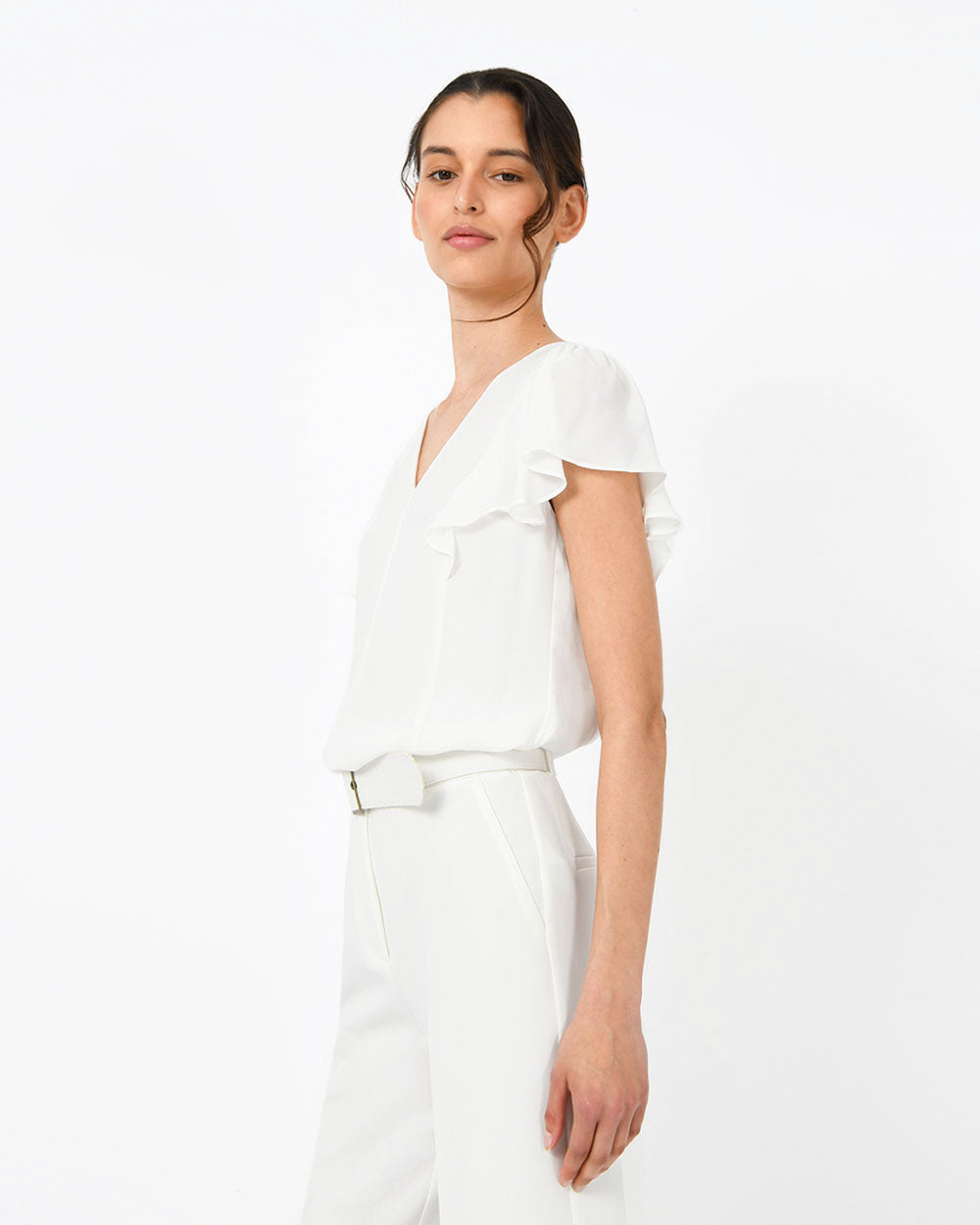 Frankie Flutter Sleeve Top