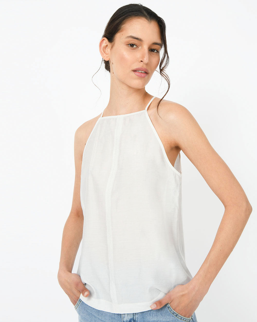 Geneva Halter Neck Top