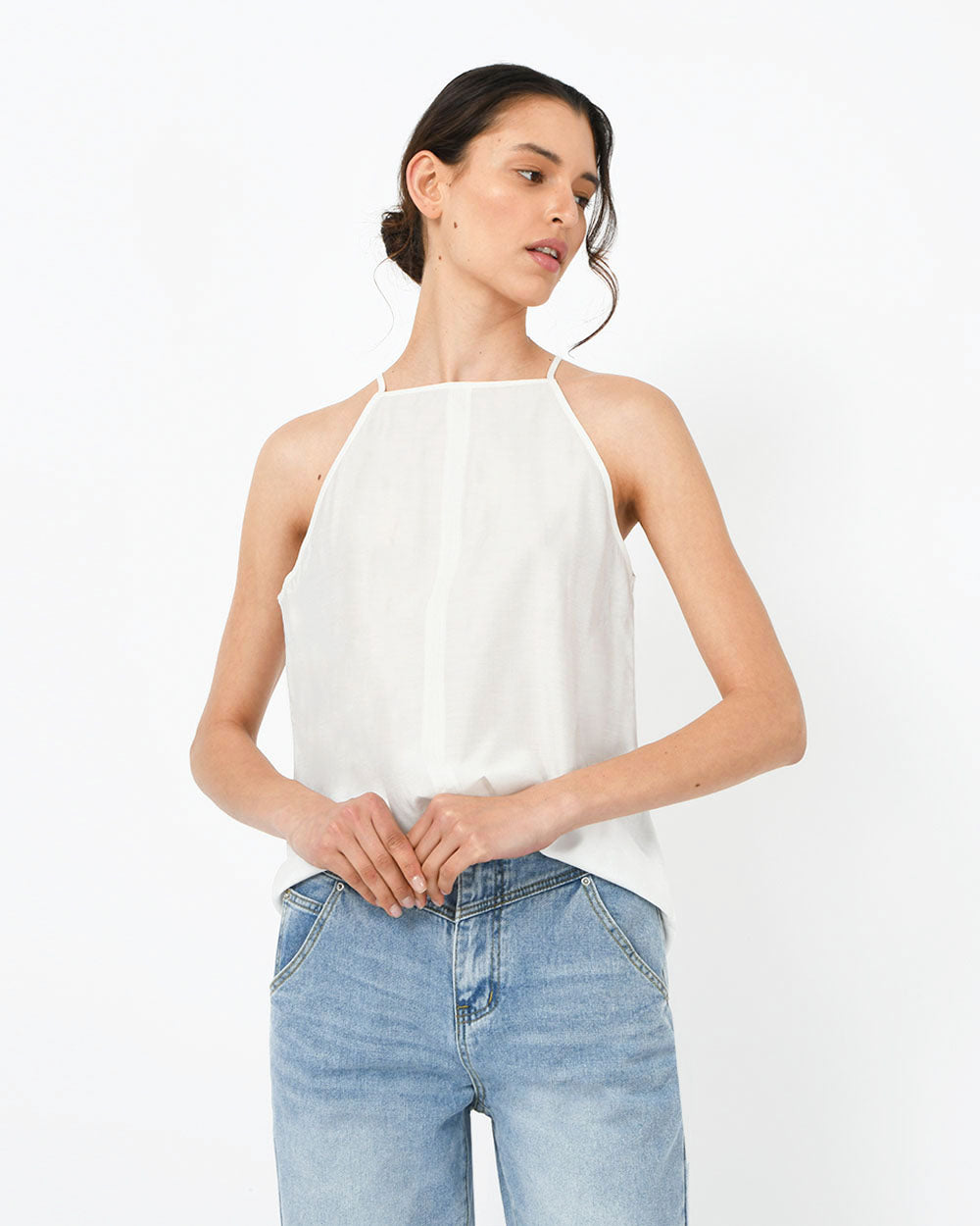 Geneva Halter Neck Top