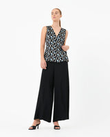 Delphi Retro Print Top