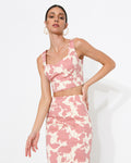 Livvy Sweetheart Crop Top
