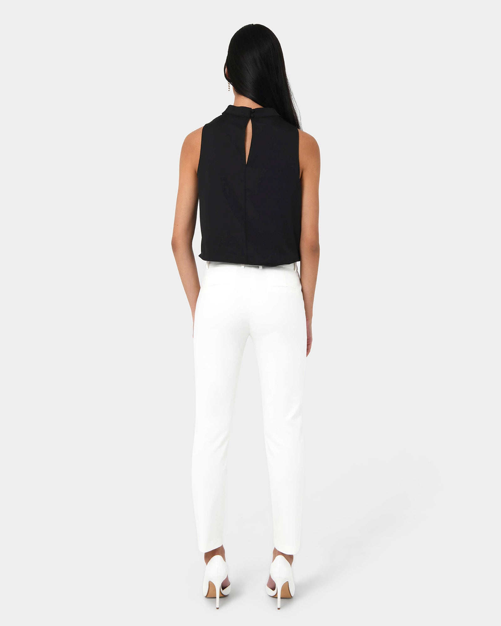 Pirla Draped Cowl Neck Top