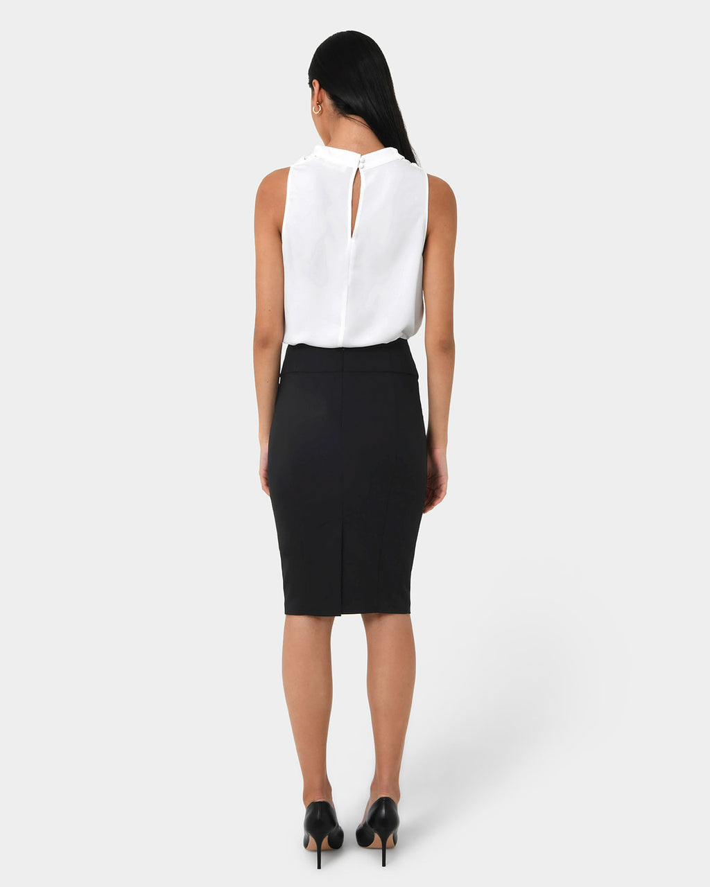 Pirla Draped Cowl Neck Top