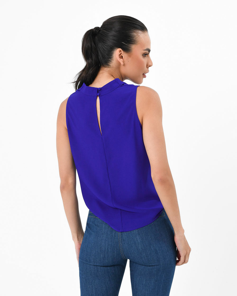 Pirla Draped Cowl Neck Top