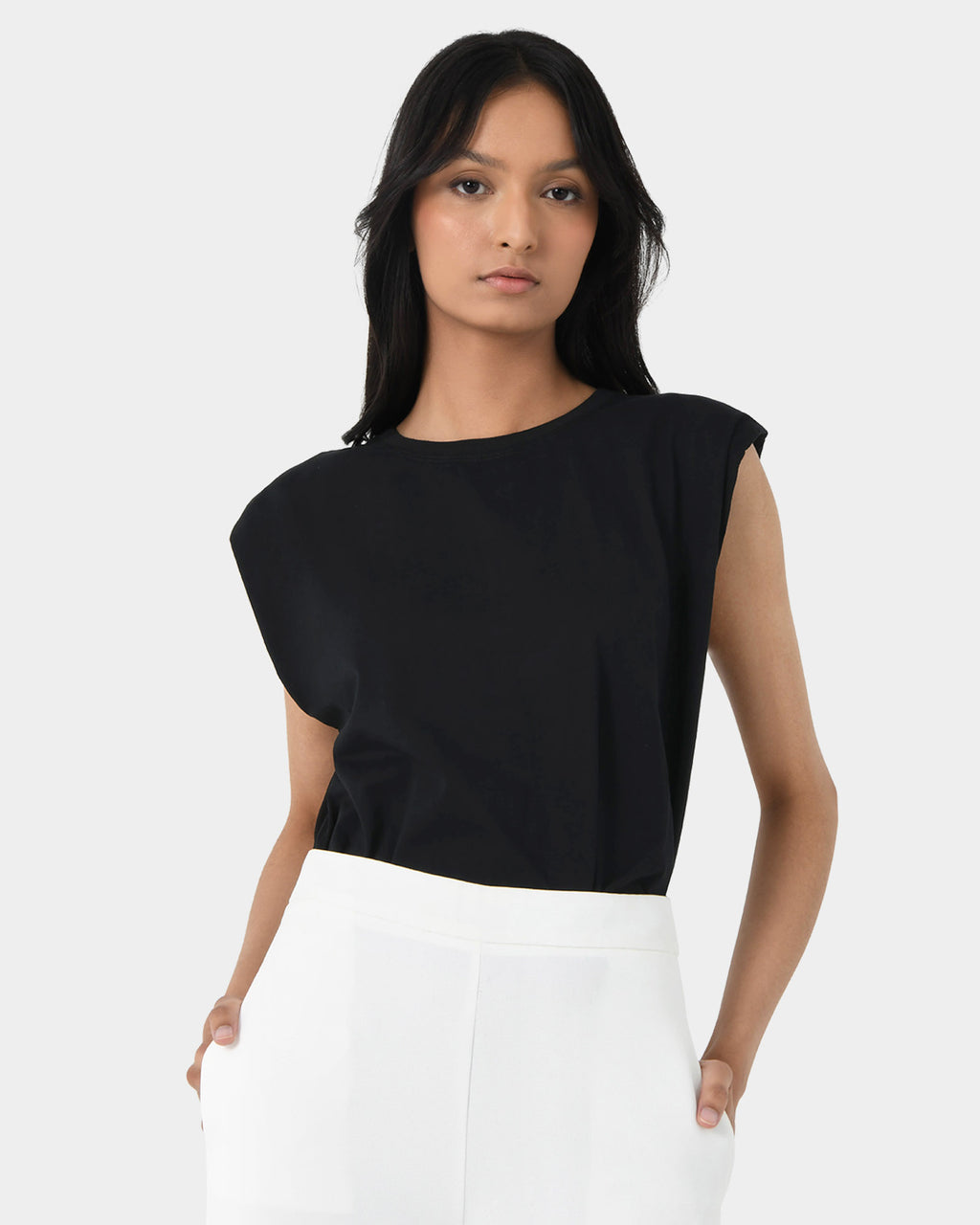 Martin Power Shoulder Top