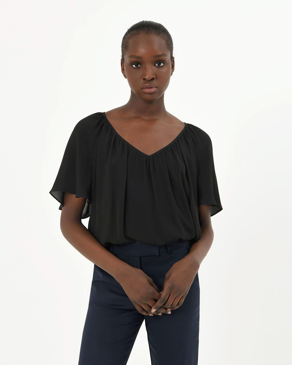Nico Gathered Neck Top