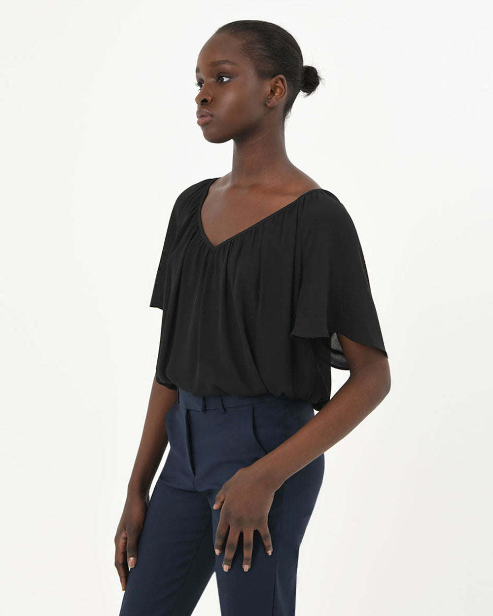 Nico Gathered Neck Top