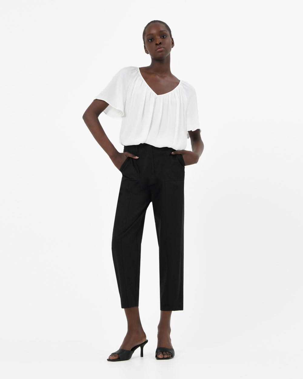 Nico Gathered Neck Top