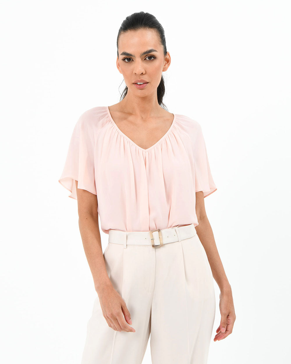 Nico Gathered Neck Top