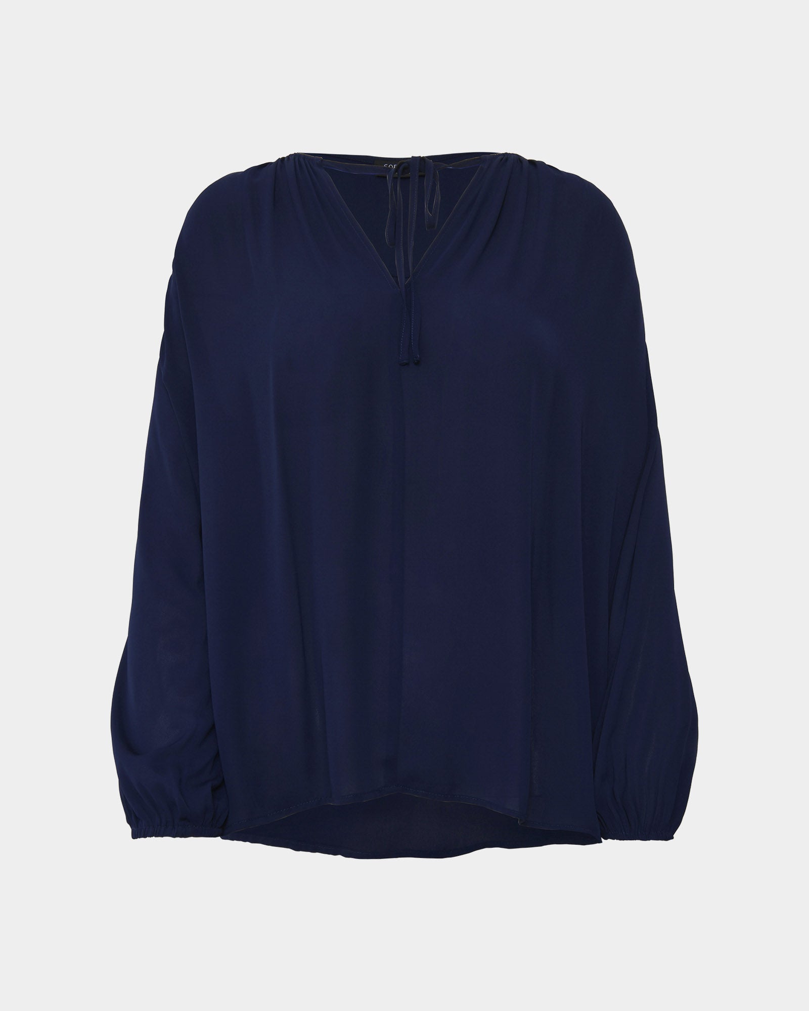 Ikaria Tie Neck Blouse