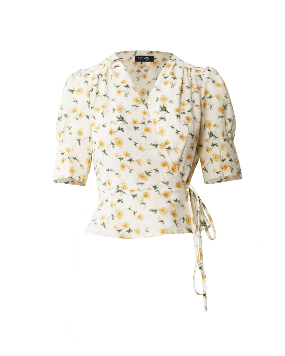 Shanti Printed Crossover Top