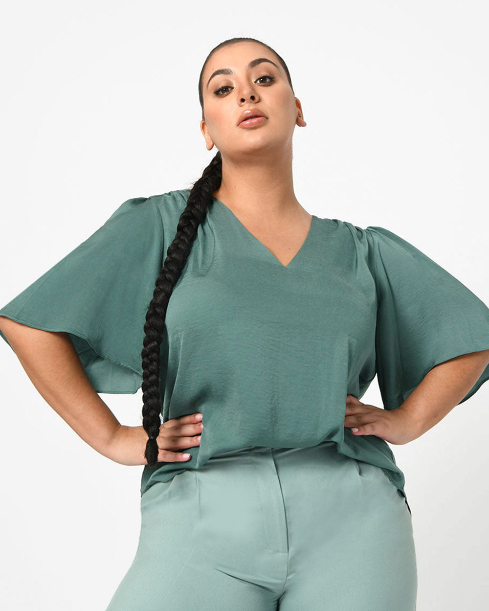 Anastasia V-Neck Blouse
