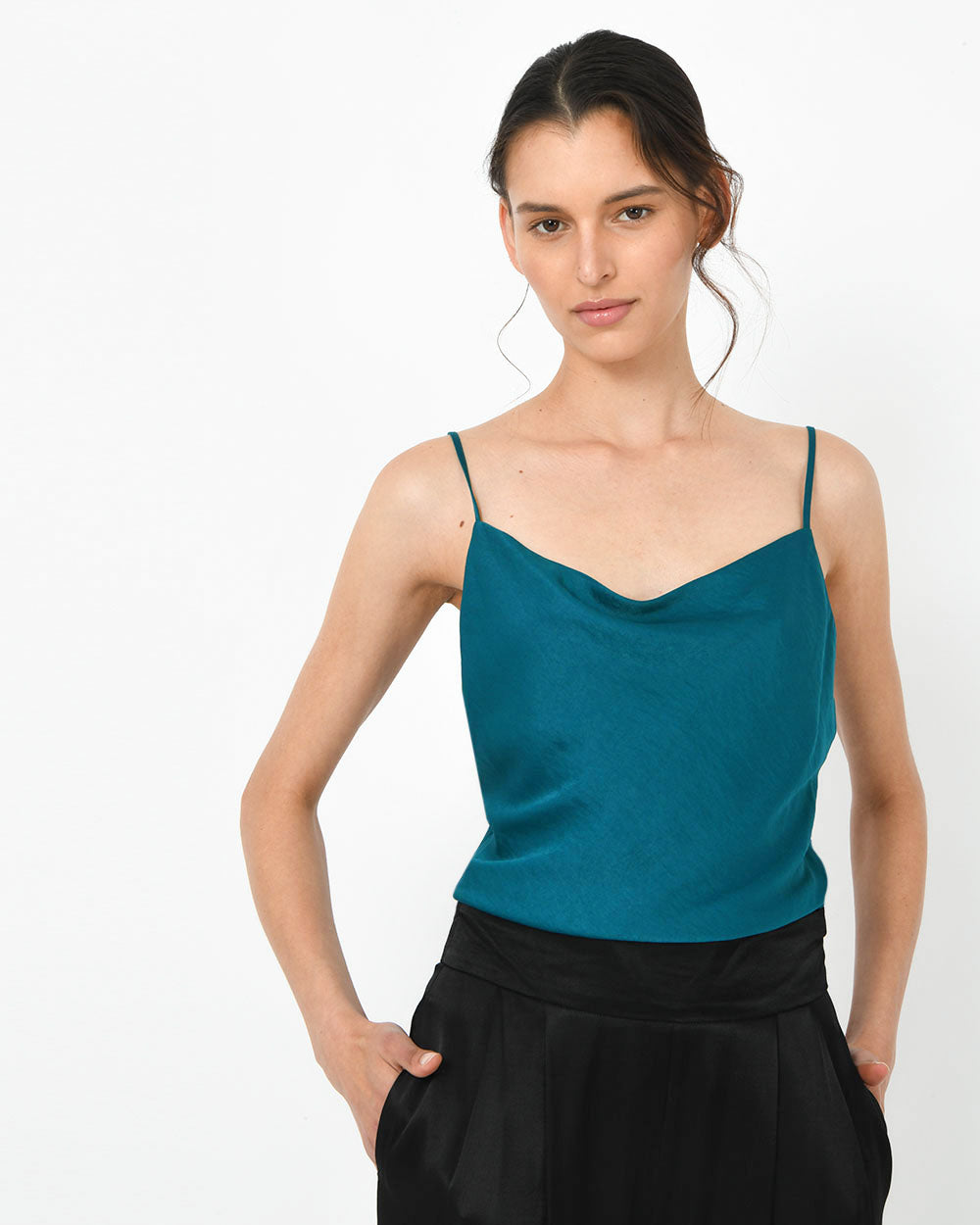 Isabel Cowl Neck Blouse