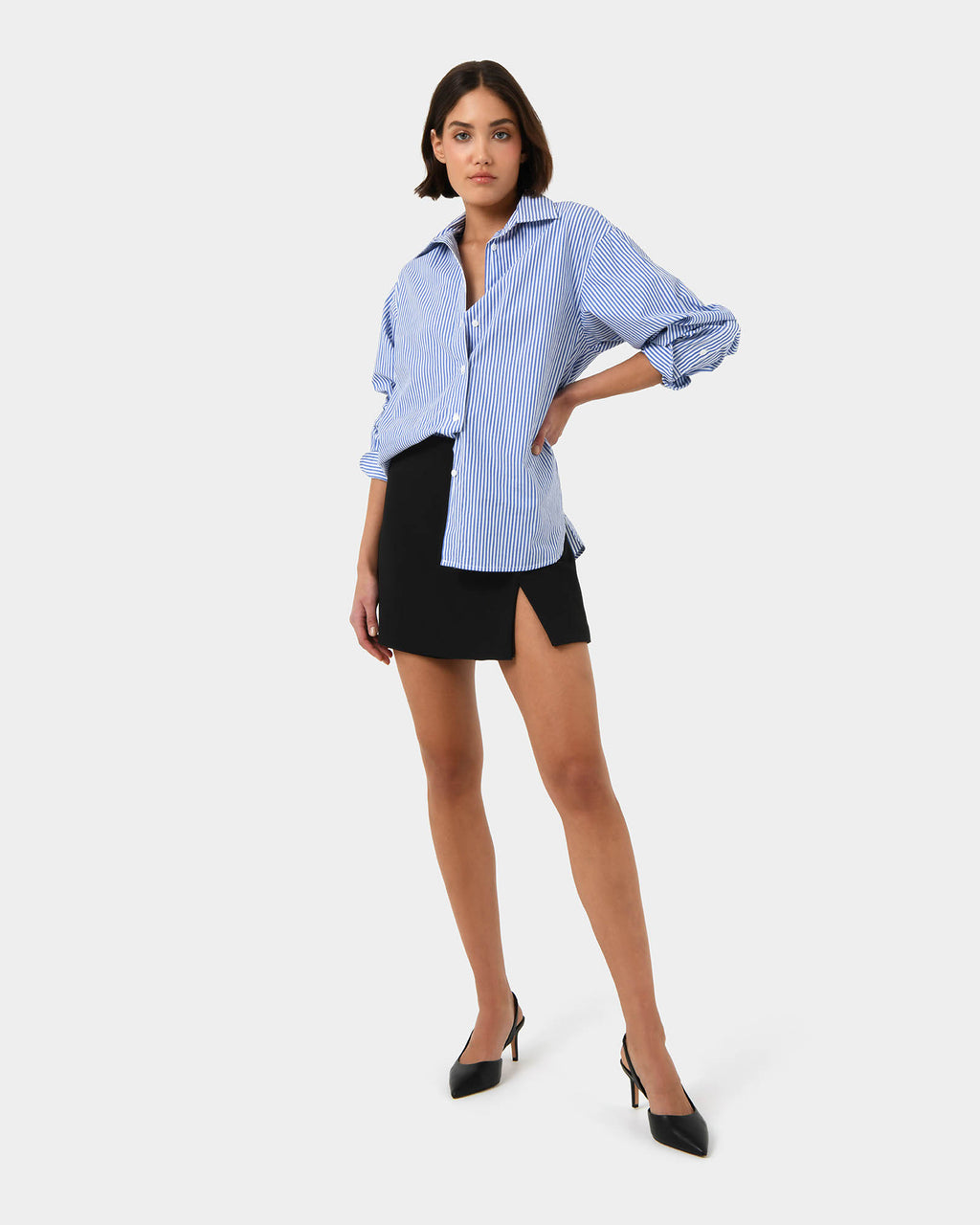 Manhattan Striped Cotton Shirt