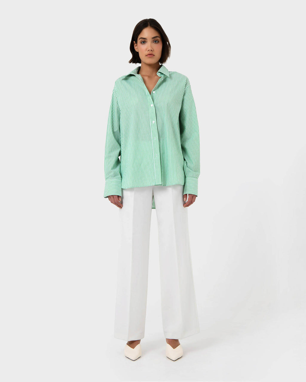 Manhattan Striped Cotton Shirt