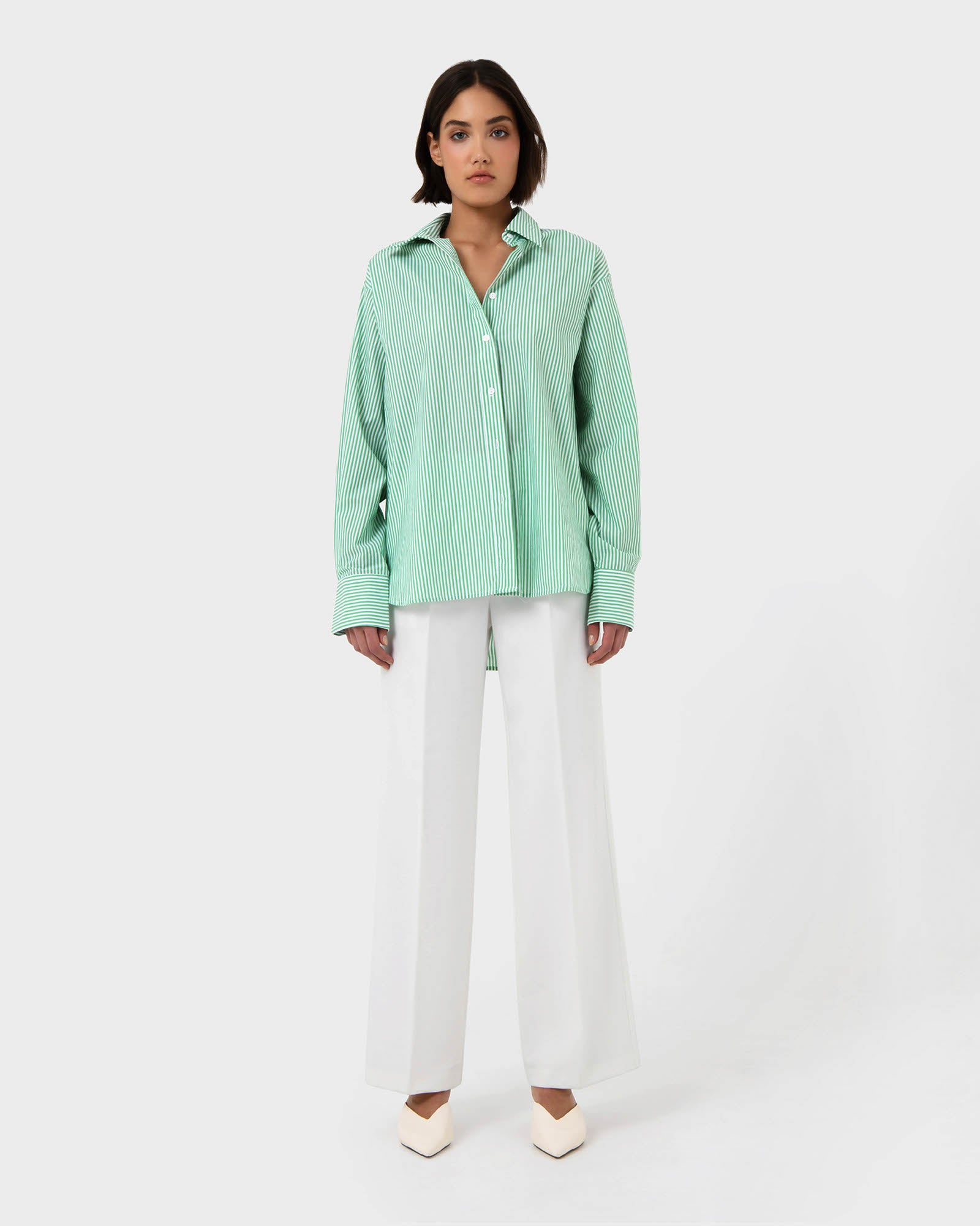 Manhattan Striped Cotton Shirt