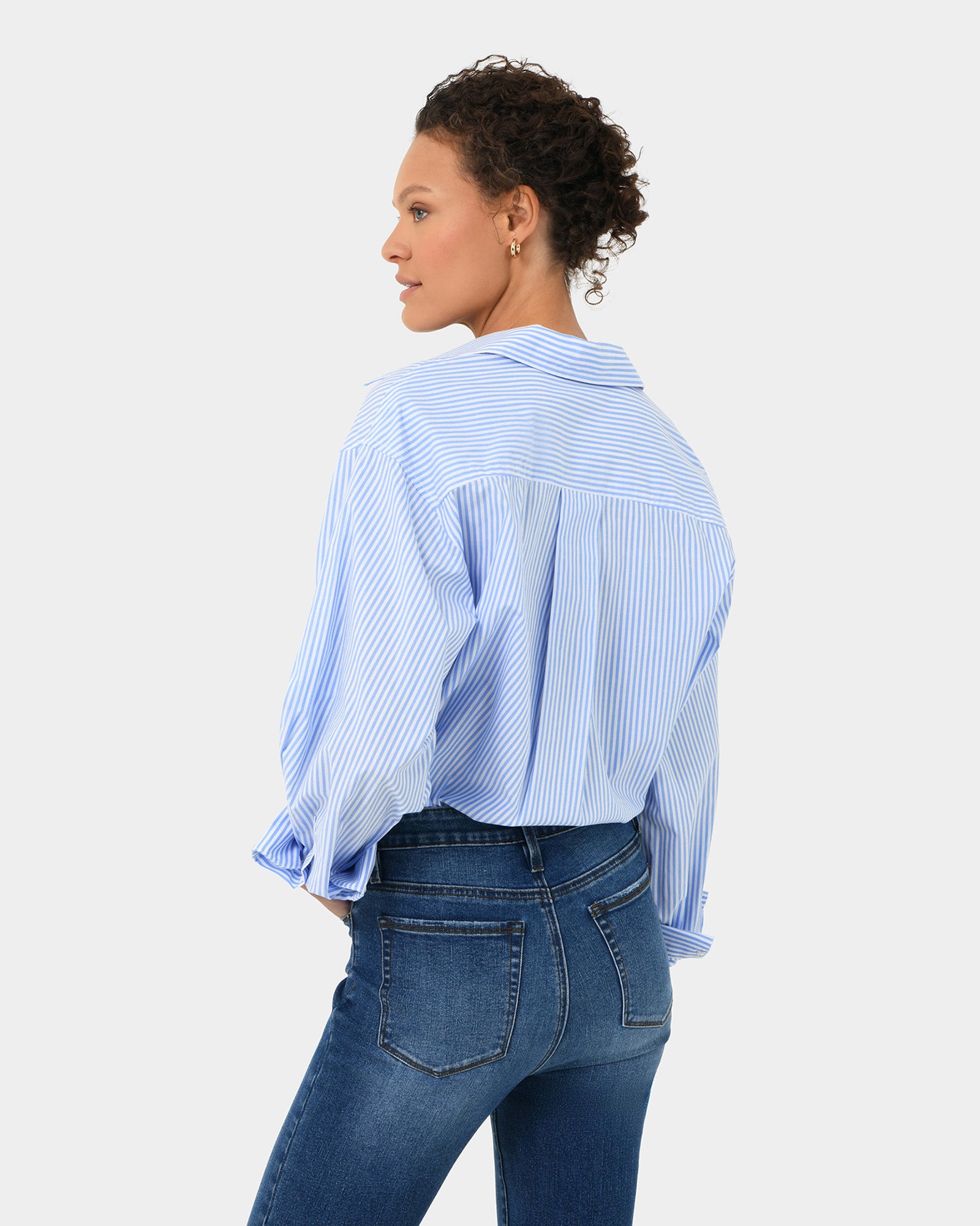 Manhattan Striped Cotton Shirt