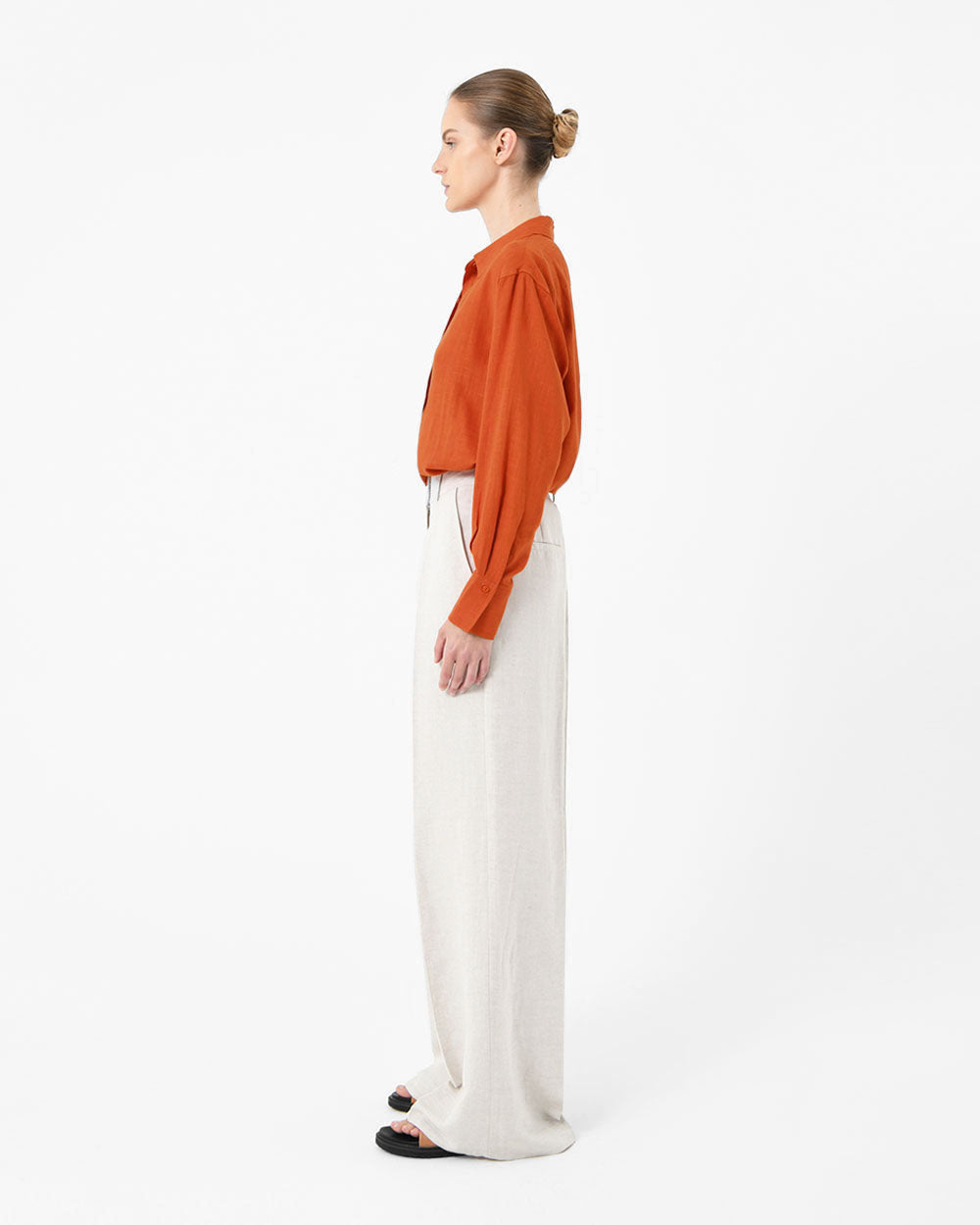Nice Linen Blended Shirt