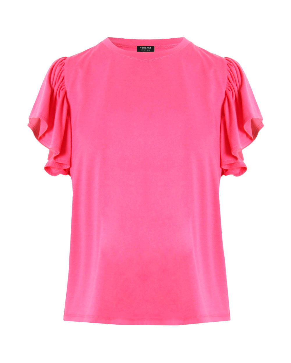 Akane Ruffled Jersey Top