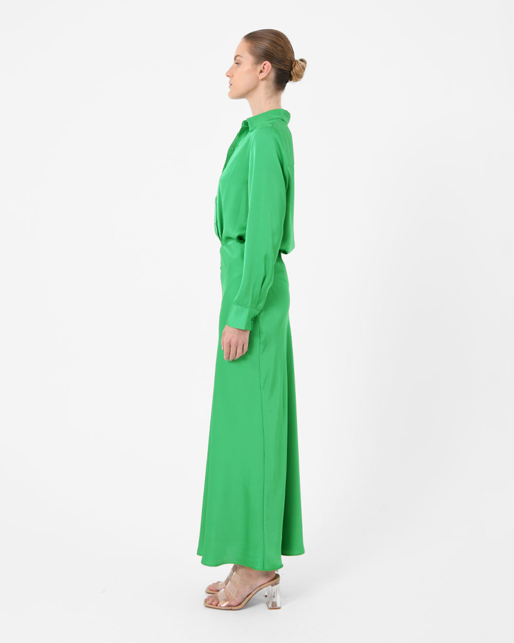 Coco Loose Fit Satin Blouse