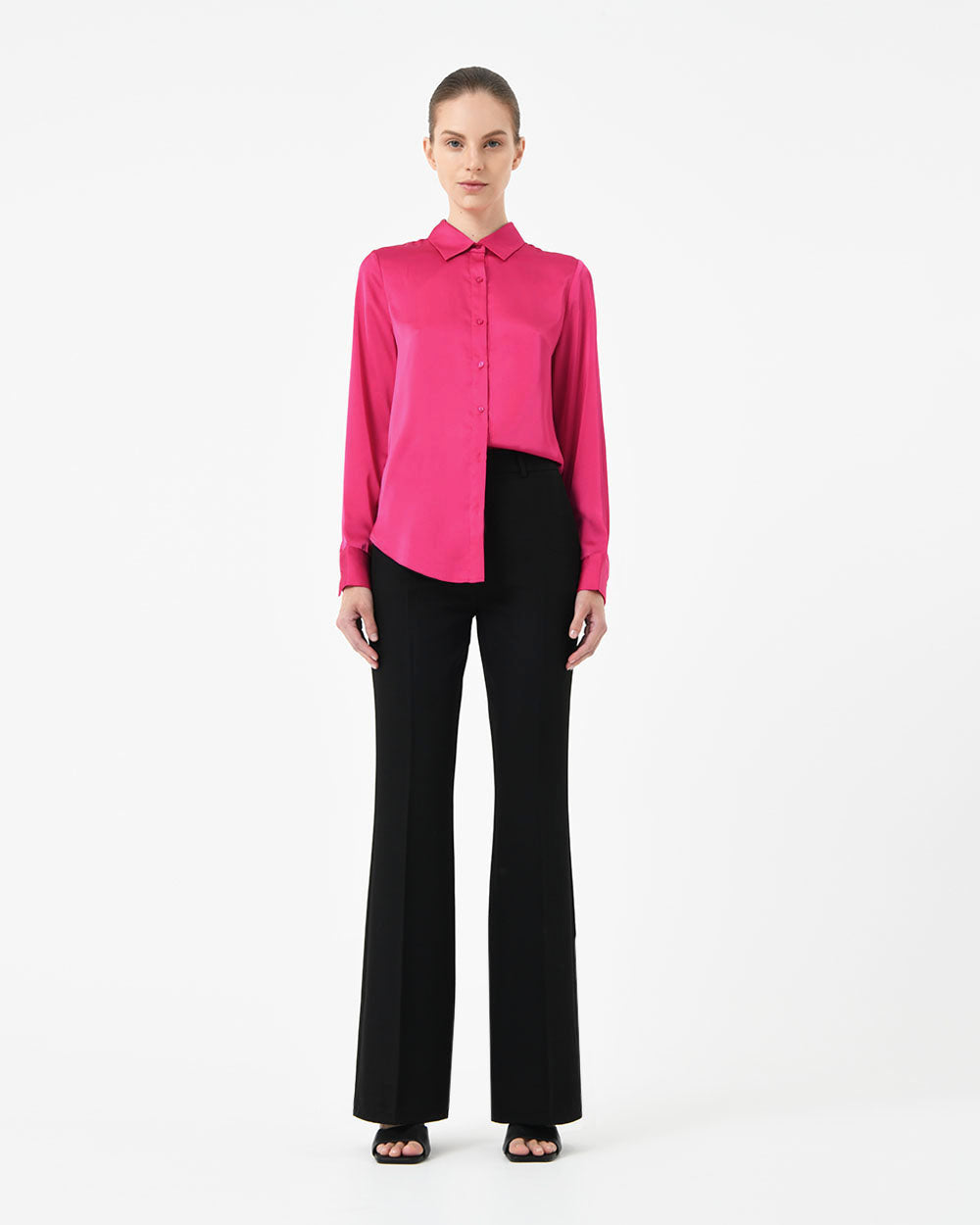 Coco Loose Fit Satin Blouse