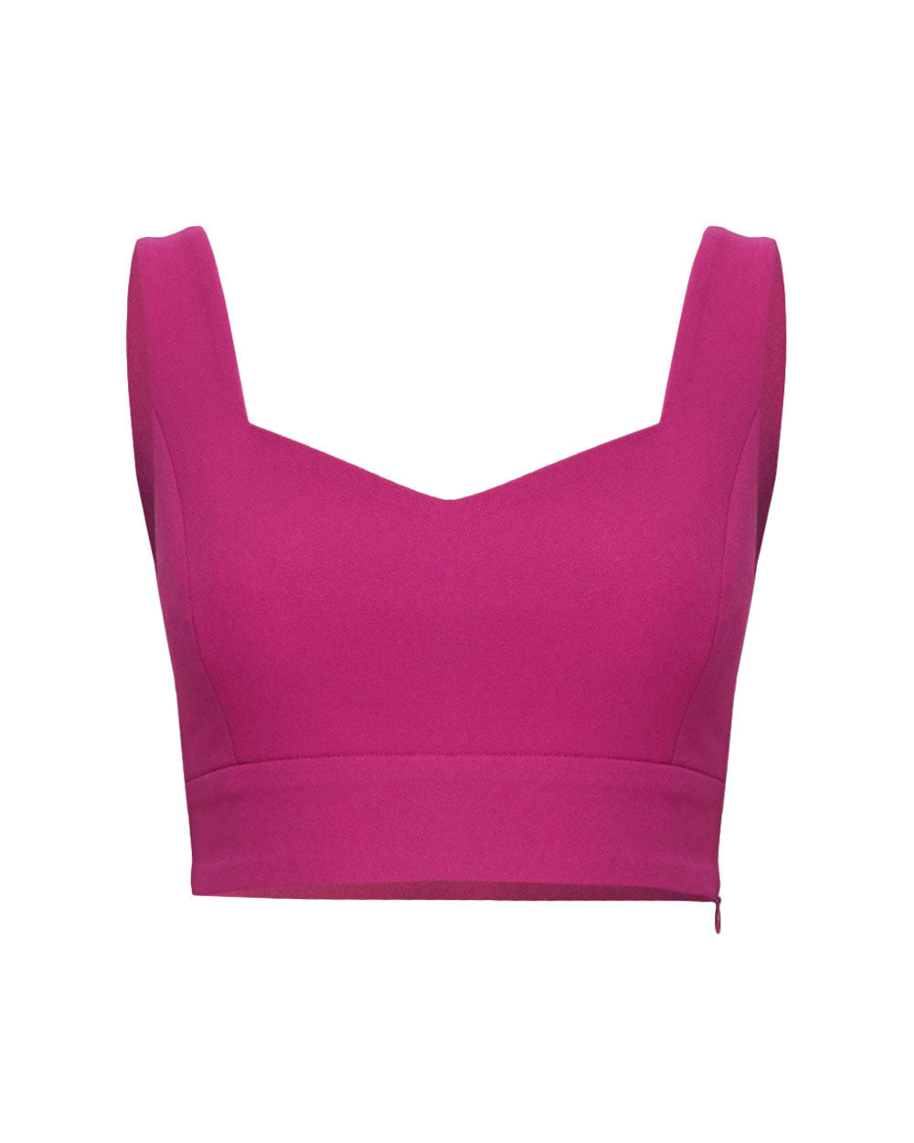 Le Marais Crepe Crop Top