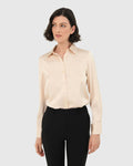 Leon Loose Fit Satin Blouse