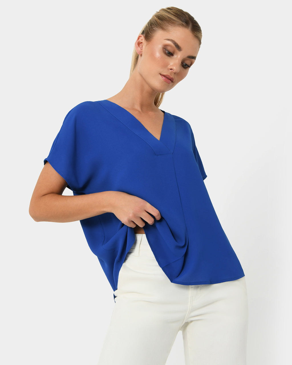 Amalfi V-Neck Blouse