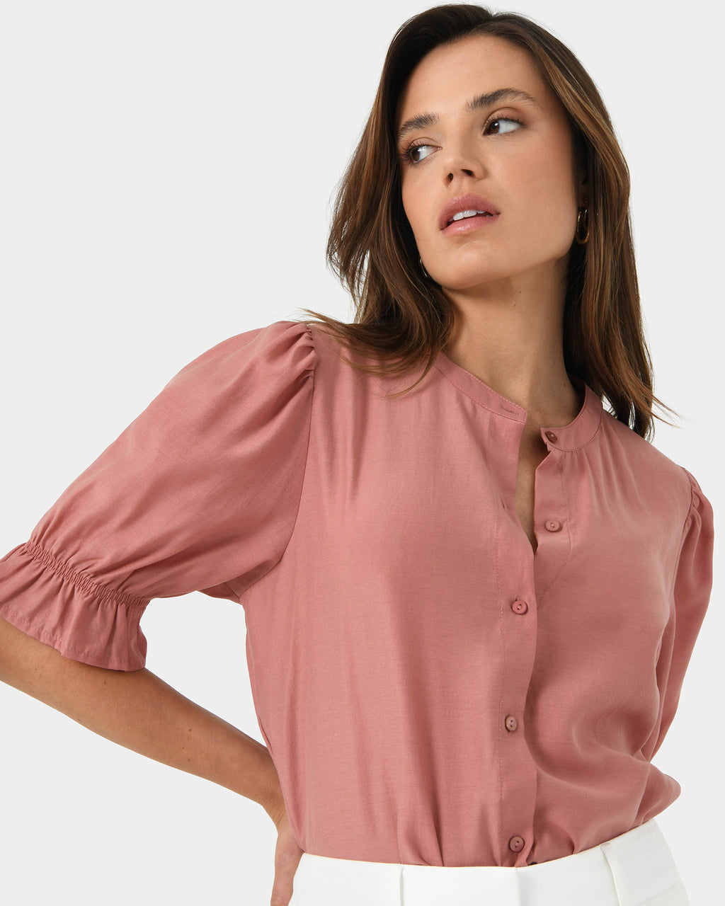 Octavia Puff Sleeve Blouse