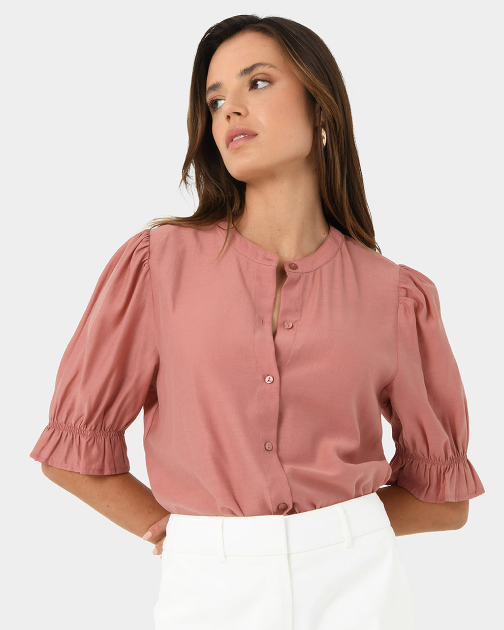 Octavia Puff Sleeve Blouse