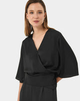Aviya V-Neck Wrap Blouse