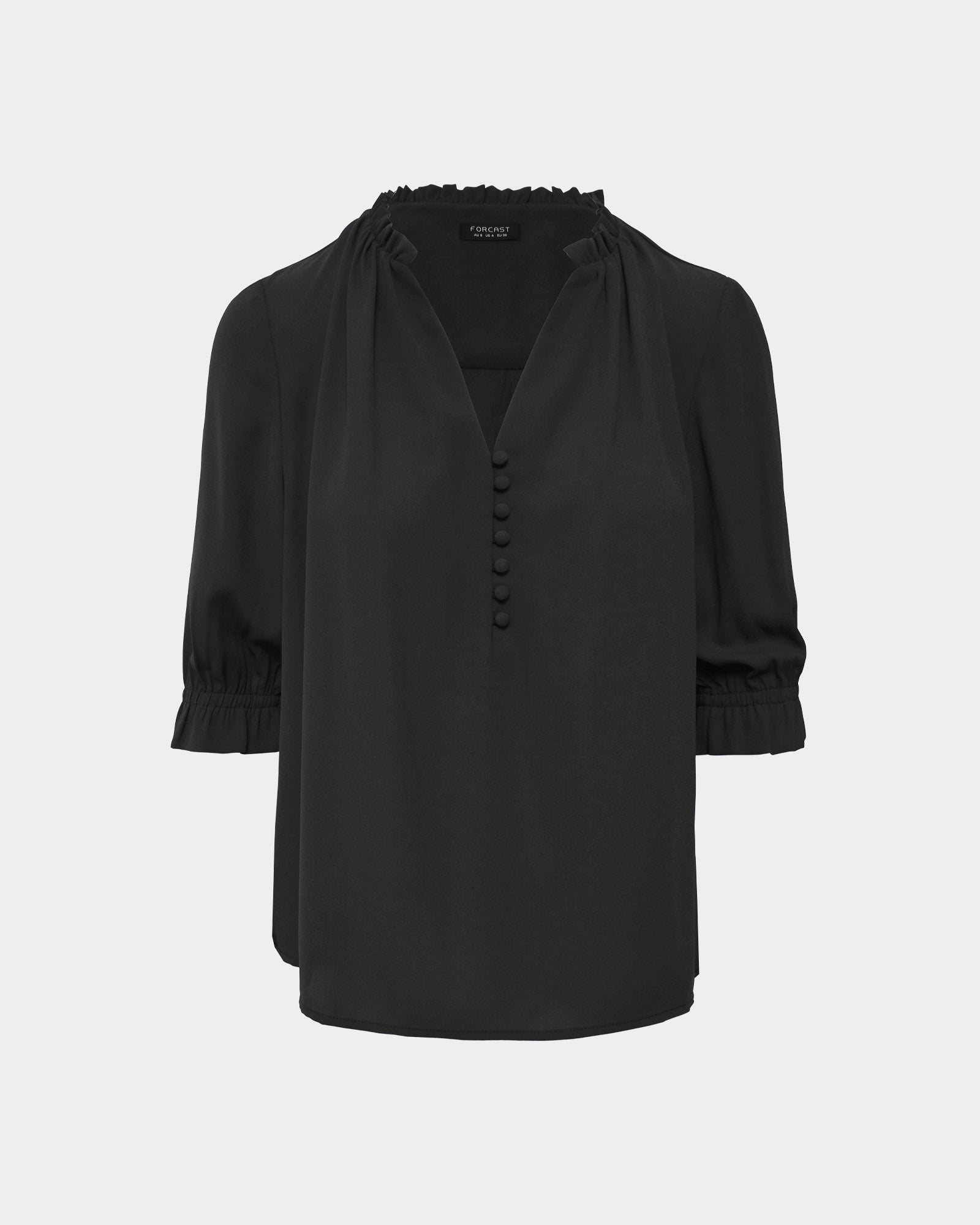 Amalfi Ruffle Collar Blouse