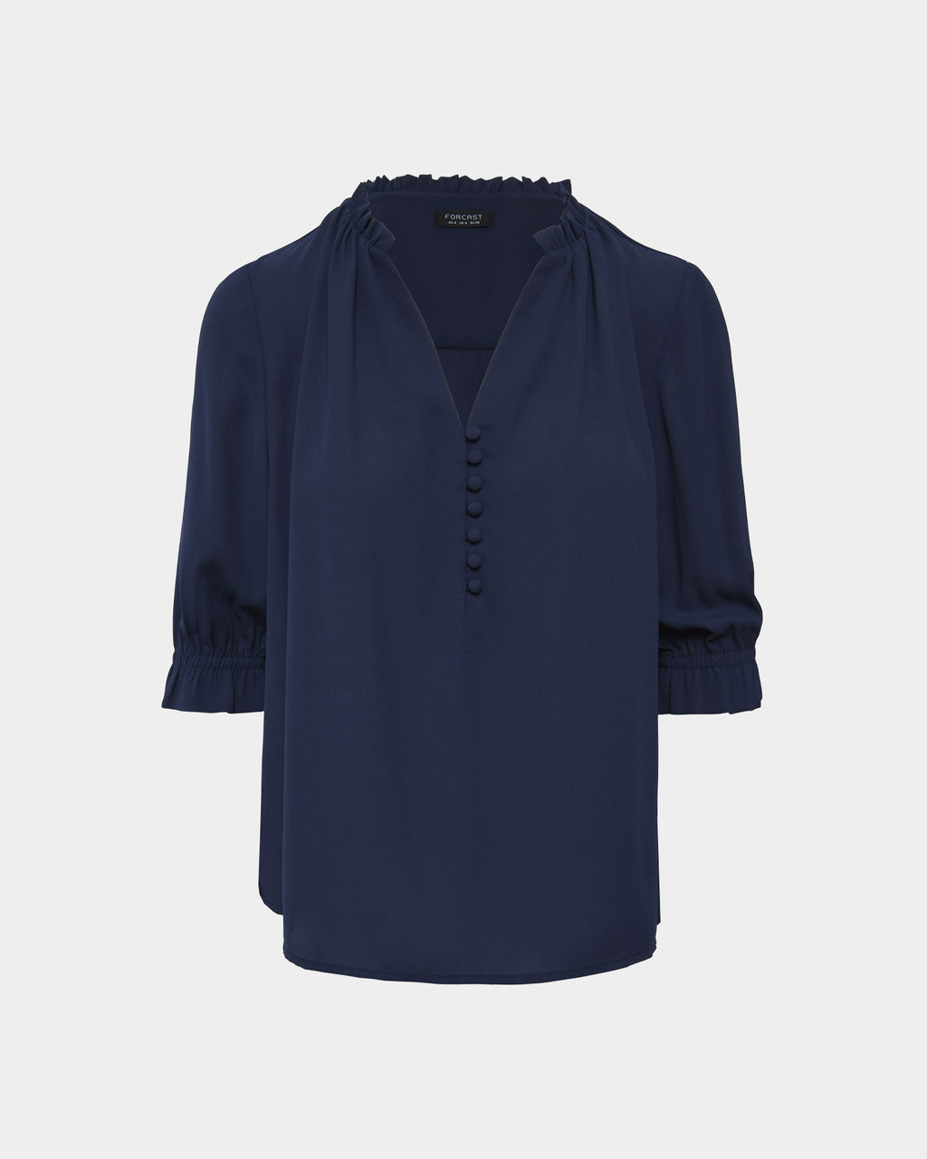 Amalfi Ruffle Collar Blouse
